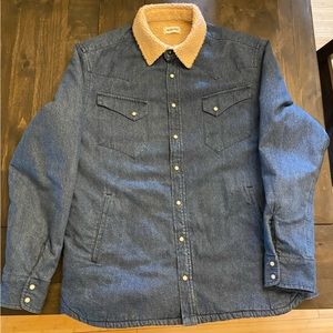 Taylor Stitch Western Shirt Jacket in Indigo 44 XL